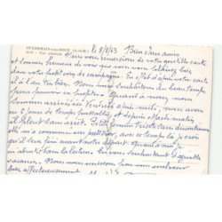 SAINT-GERMAIN-sous-DOUE: vue générale vue aérienne 10X15 - très bon état