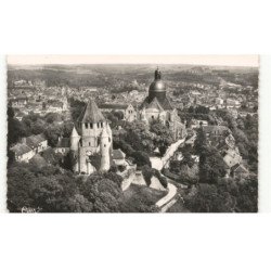 PROVINS: tour de césar et le dôme de l'église saint-quiriace vue aérienne 10X15 - très bon état