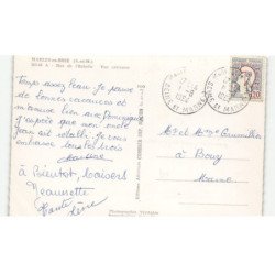 MARLES-en-BRIE: rue de l'echelle vue aérienne 10X15 - très bon état