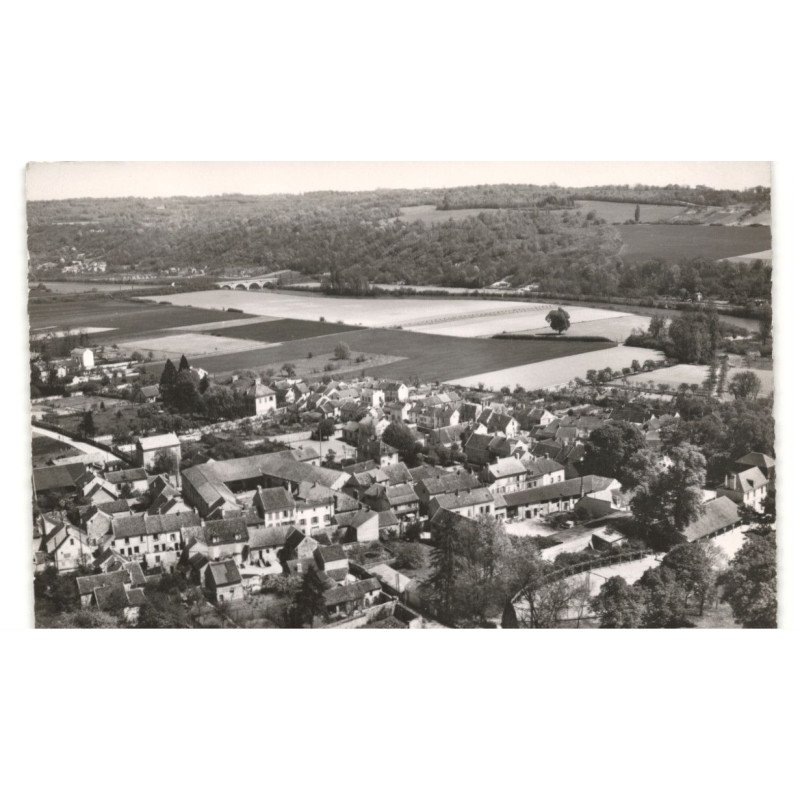 LUZANCY: vue aérienne 10X15 - très bon état