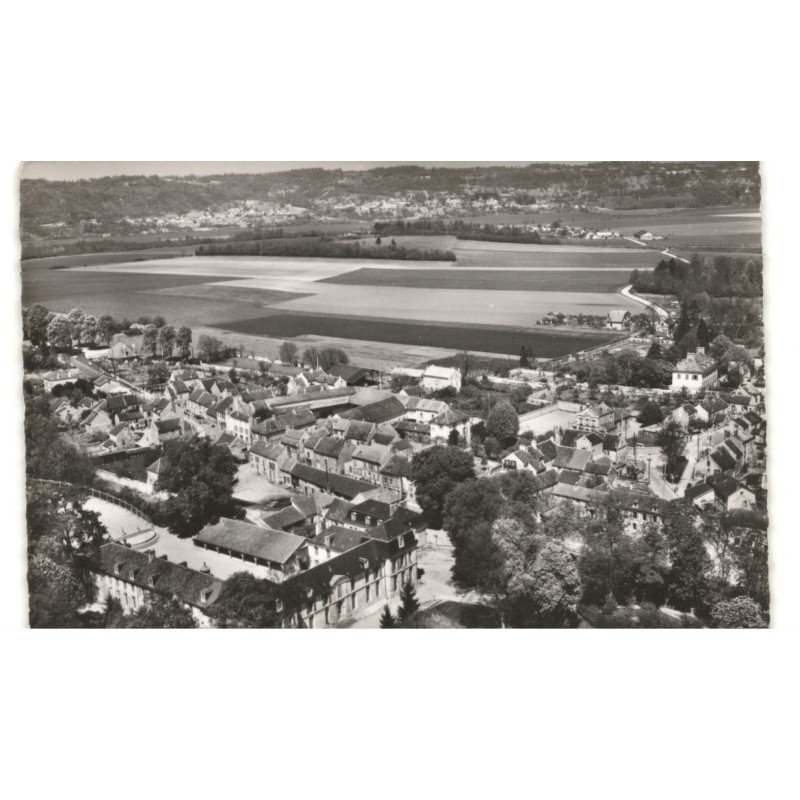 LUZANCY: vue générale, la colonie du 18e ar. de paris vue aérienne 10X15 - très bon état