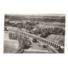 LONGUEVILLE: viaduc dénommé viaduc de Besnard vue aérienne 10X15 - très bon état
