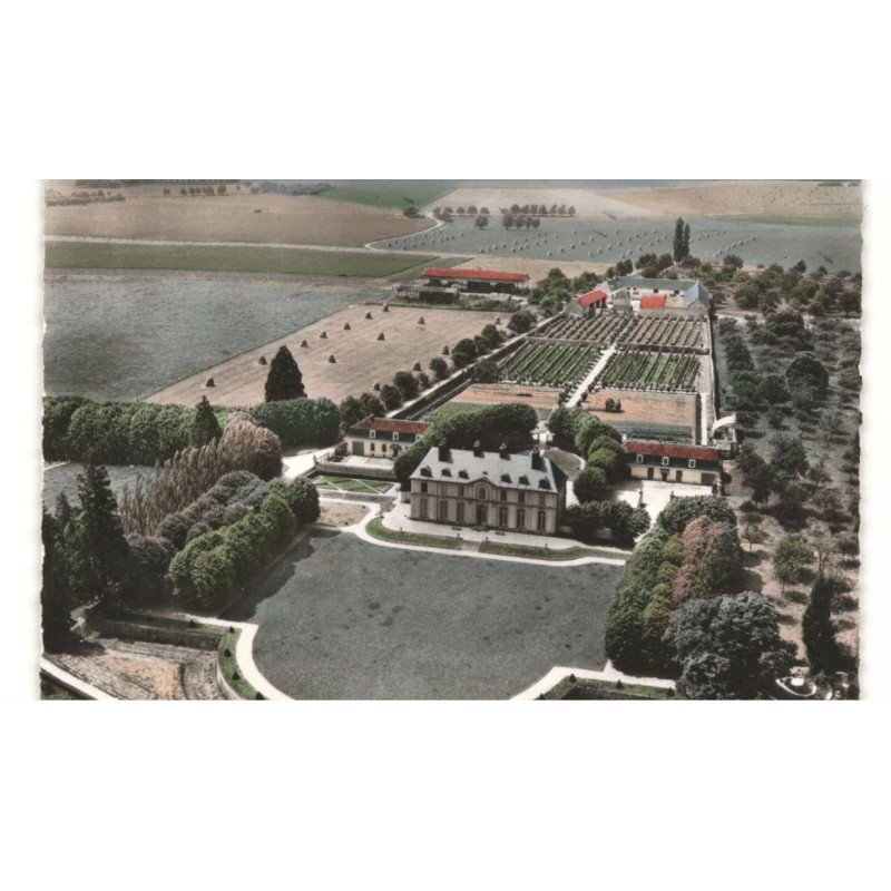 JOUARRE: château de venteuil vue aérienne 10X15 - très bon état