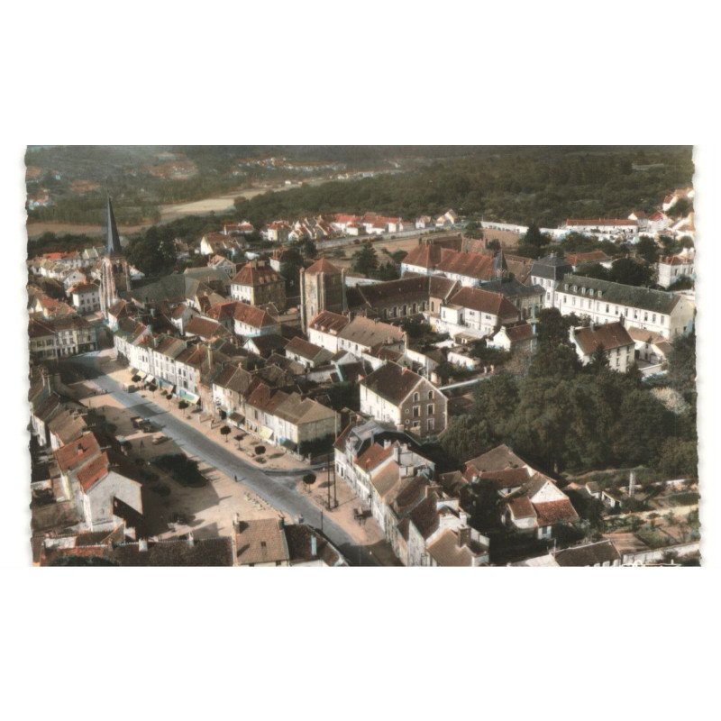 JOUARRE: vue générale vue aérienne 10X15 - très bon état