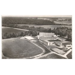 GURCY-le-CHATEL: centre national d'instruction electriques vue aérienne 10X15 - très bon état