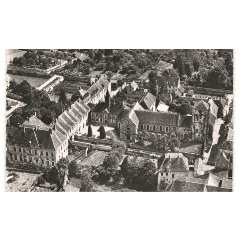 JOUARRE: l'abbaye vue aérienne 10X15 - très bon état