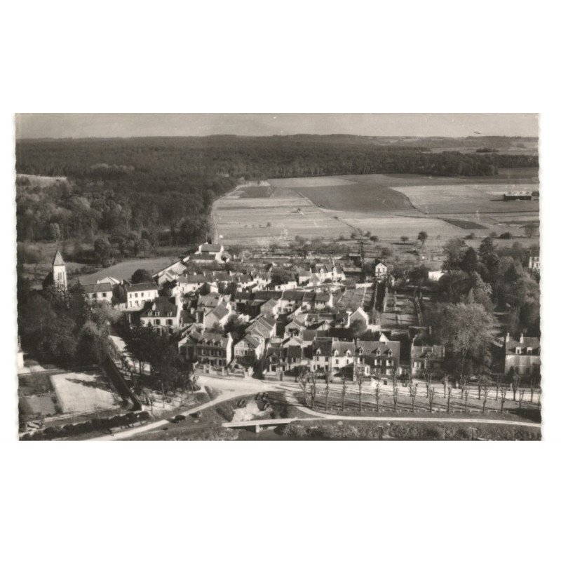 GERMIGNY-L'EVEQUE: vue générale vue aérienne 10X15 - très bon état
