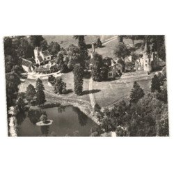environs FONTENAY-TRESIGNY: le château royal du vivier en brie ruines vue aérienne 10X15 - très bon état