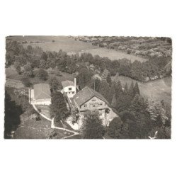 VILLENEUVE-sur-BELLOT: chalet de la fée, colonie d'enfants vue aérienne 10X15 - état