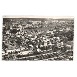 THOMERY: vue générale, les murs vue aérienne 10X15 - tès bon état