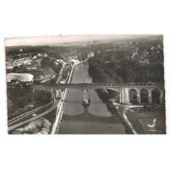 SAINT-MAMMES: le viaduc reliant saint-mammes à moret vue aérienne 10X15 - tès bon état