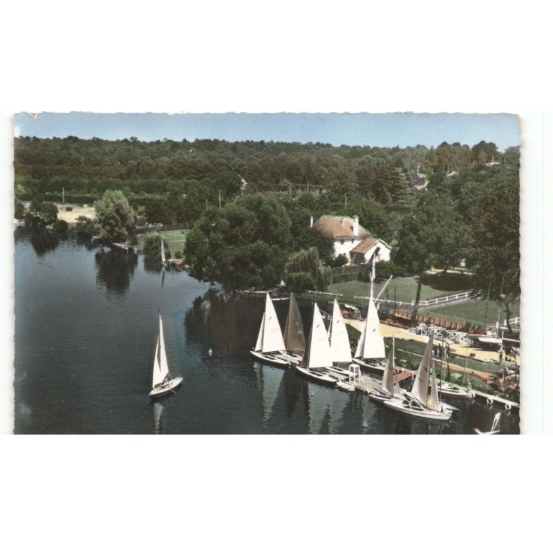 SEINE-PORT: la réserve du C.V.S.P. vue aérienne 10X15 - tès bon état