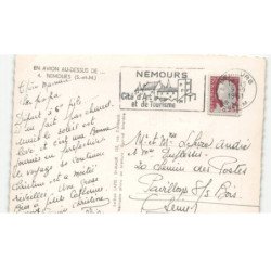 NEMOURS: vue aérienne 10X15 - état