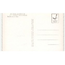 MONTRY: quartier de la gare vue aérienne 10X15 - très bon état