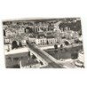 MELUN: quai joffre et le pont neuf vue aérienne 10X15 - très bon état