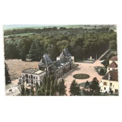 MOUSSY-le-VIEUX: château des gueules cassées vue aérienne 10X15 - très bon état
