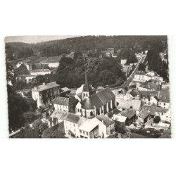 JOUY-en-JOSAS: le centre, l'église du XIIIe vue aérienne 10X15 - très bon état