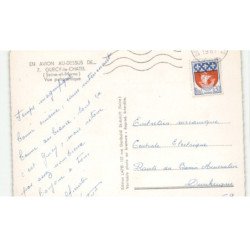 GURCY-le-CHATEL: vue panoramique vue aérienne 10X15 - très bon état