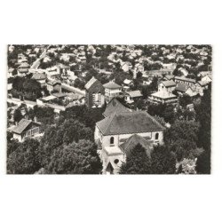 MITRY-le-NEUF: notre-dame des saints-anges et vue panoramique vue aérienne 10X15 - état