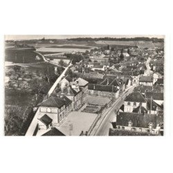 GOUAIX: le groupe scolaire, la grande rue vue aérienne 10X15 - très bon état