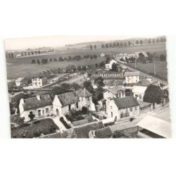 CHANTELOUP: l'église et vue panoramique vue aérienne 10X15 - très bon état