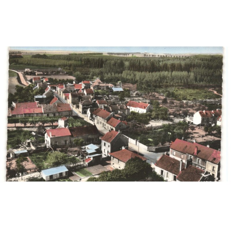 CLAYE-SOUILLY: vue panonramique vue aérienne 10X15 - très bon état