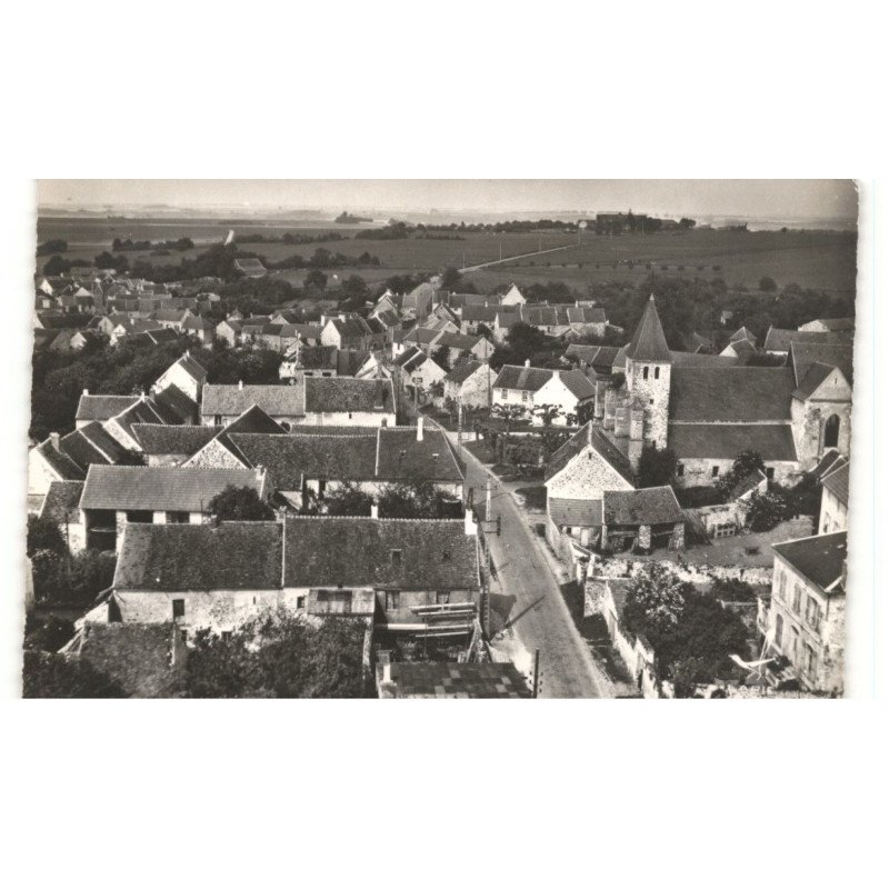 COULOMBS: vue panoramique vue aérienne 10X15 - très bon état