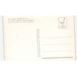 CLAYE SOUILLY: vue d'ensemble de l'usine sauter vue aérienne 10X15 - très bon état