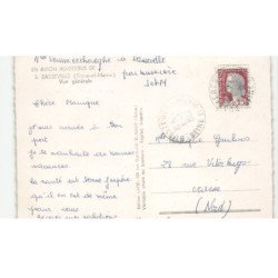 BASSEVELLE: vue générale vue aérienne 10X15 - très bon état