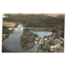 CHALIFERT: jonction canal de chalifert à la marne et l'écluse vue aérienne 10X15 - très bon état