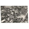 EGREVILLE: la place de l'église vue aérienne 10X15 - très bon état