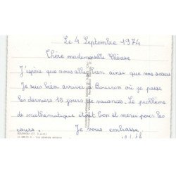BOURRON: vue générale vue aérienne 10X15 - très bon état