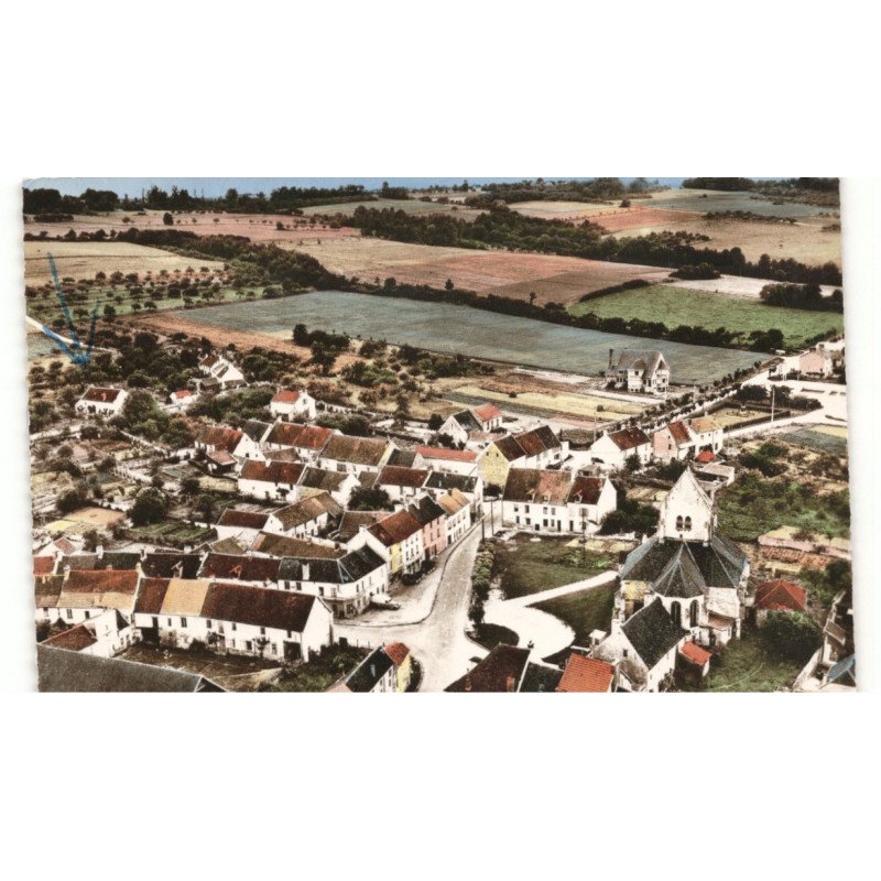 BELLOT: vue aérienne 10X15 - très bon état