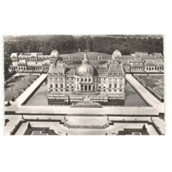 VAUX-le-VICOMTE: le château vue aérienne 10X15 - très bon état