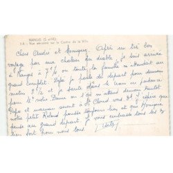 NANGIS: centre de la ville vue aérienne 10X15 - très bon état