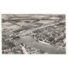 MONTEREAU: confluent de la seine et de l'yonne vue aérienne 10X15 - très bon état