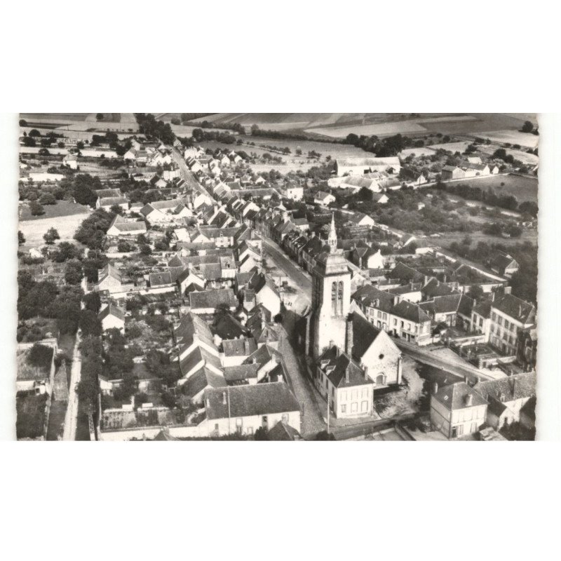 MONTIGNY-LENCOUP: vue générale vue aérienne 10X15 - très bon état