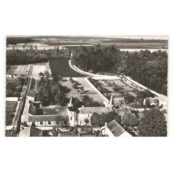 CROUY-sur-OURCQ: la providence, les jardins et le chemin de la commanderie vue aérienne 10X15 - très bon état