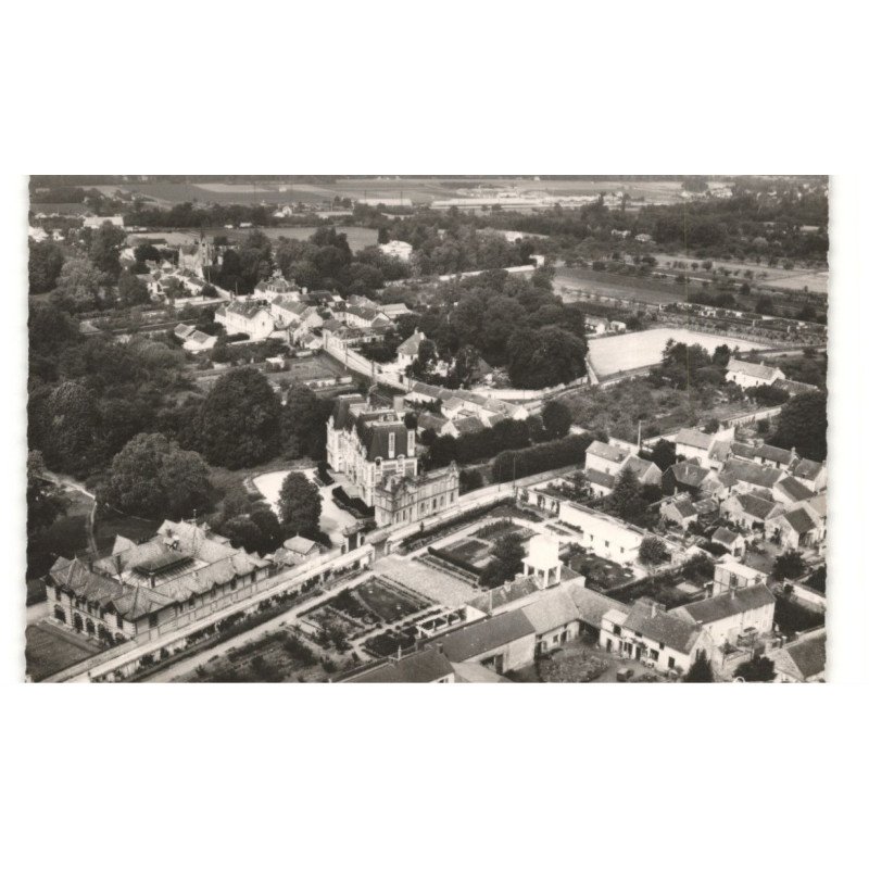VULAINES-sur-SEINE: vue générale vue aérienne 10X15 - très bon état