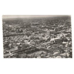 SALON: panoramique de la ville vue aérienne 10X15 - très bon état
