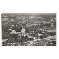 SAINT-MICHEL-de-FRIGOLET: abbaye, la montagnette et dans le fond, graveson vue aérienne 10X15 - très bon état