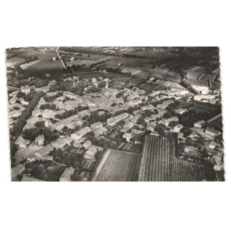ROGNONAS: vue générale vue aérienne 10X15 - état