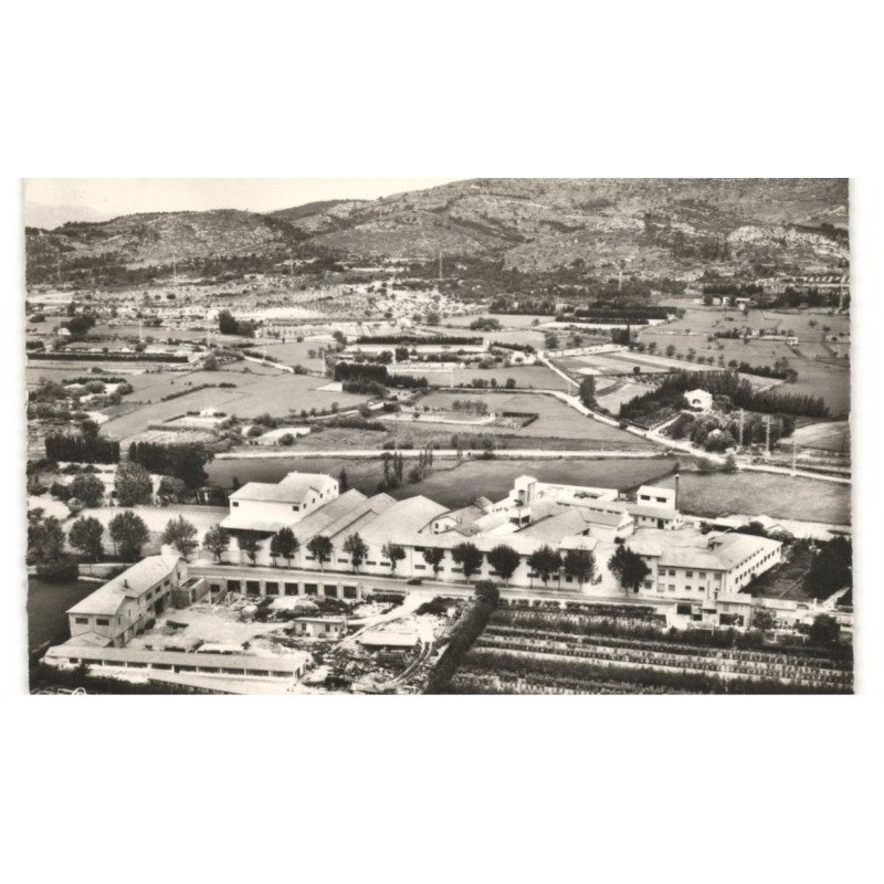 PELISSANNE: coopérative d'abattage vue aérienne 10X15 - très bon état