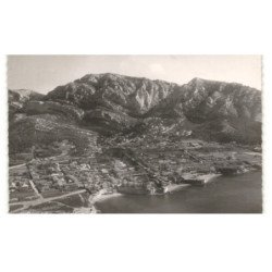 MARSEILLE: la grotte-roland, le fortin, au fond le massif de marseillevayre vue aérienne 10X15 - très bon état