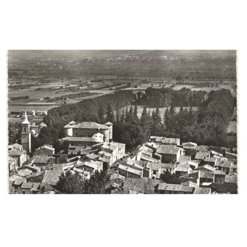 LA ROQUE-D'ANTHERON: château et son parc, centre médical et diététique vue aérienne 10X15 - très bon état
