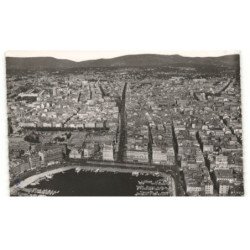 MARSEILLE: vieux port, quai des belges la canebière vue aérienne 10X15 - très bon état