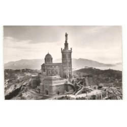 MARSEILLE: n-d. de la garde vue aérienne 10X15 - très bon état