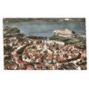ISTRES: vue panoramique, vieille ville et le rocher de castella vue aérienne 10X15 - très bon état