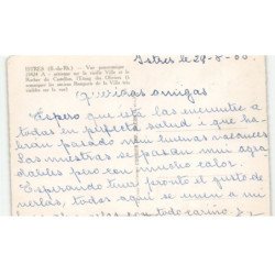 ISTRES: vieille ville et le rocher du castellan vue aérienne 10X15 - très bon état