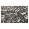 AIX-en-PROVENCE:la place de la rotonde et la grande fontaine vue aérienne 10X15 - très bon état